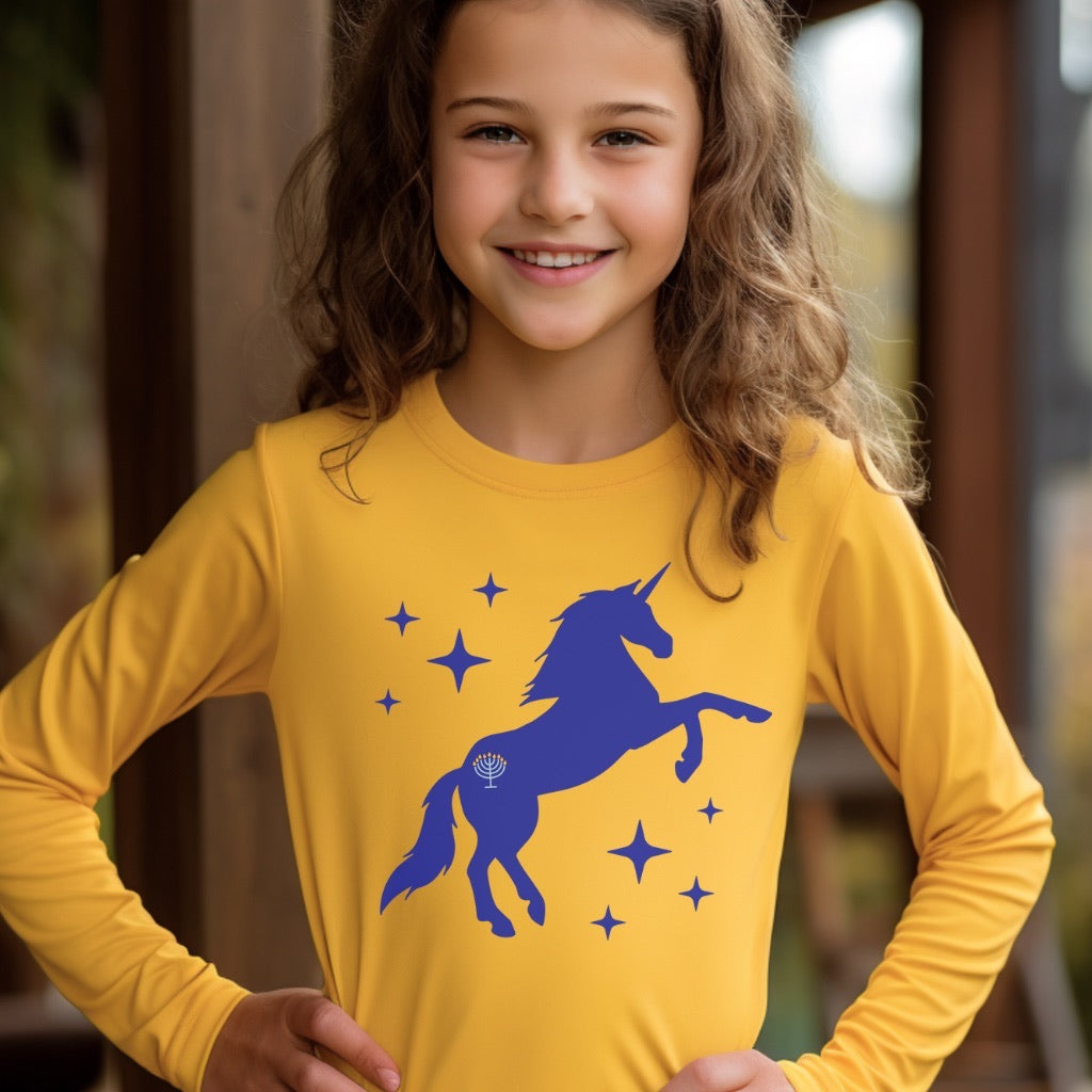 Hanukkah Shirt, Hanukkah Unicorn,Girl Shirt,Menorah, Jewnicorn,Chanukkah,Happy Hanukkah,Unicorn Shirt, Kids Hanukkah Shirt,Gift for Hanukkah