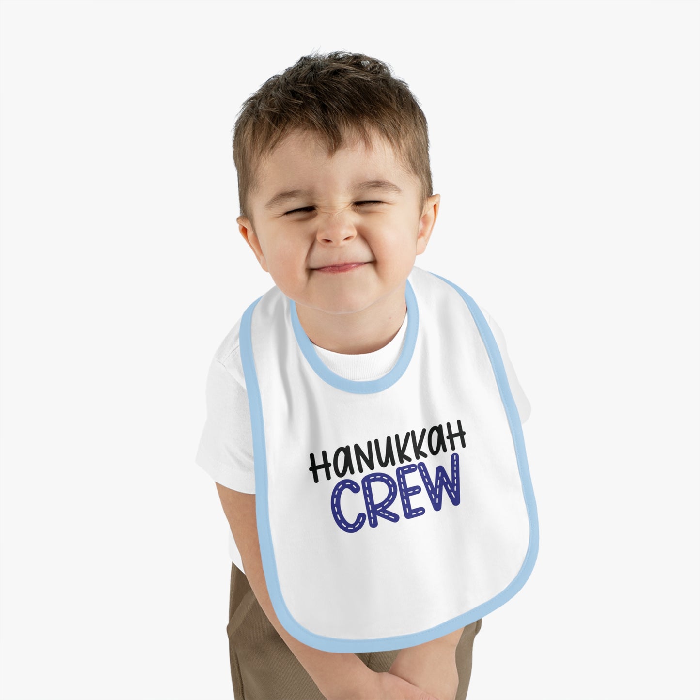 Hanukkah Crew Bib,Hannukah,Chanukkah, Happy Hanukkah, Gift for Jewish Baby,Hanukkah Present,Dreidel,Hanukkah Family Shirts,Hanukkah Matching