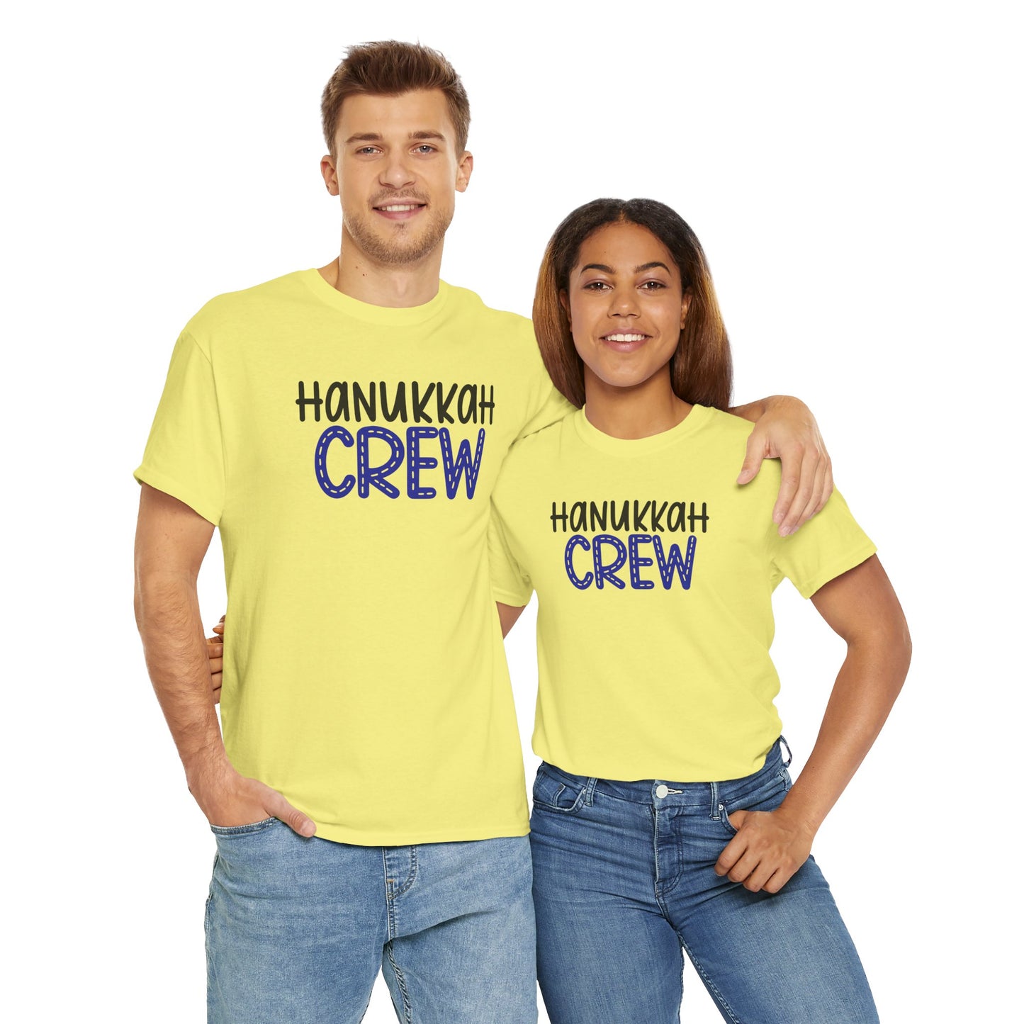 Hanukkah Crew Shirt, Hannukah,Chanukkah, Happy Hanukkah, Gift for Jews, Hanukkah Present, Dreidel, Hanukkah Family Shirts, Hanukkah Matching