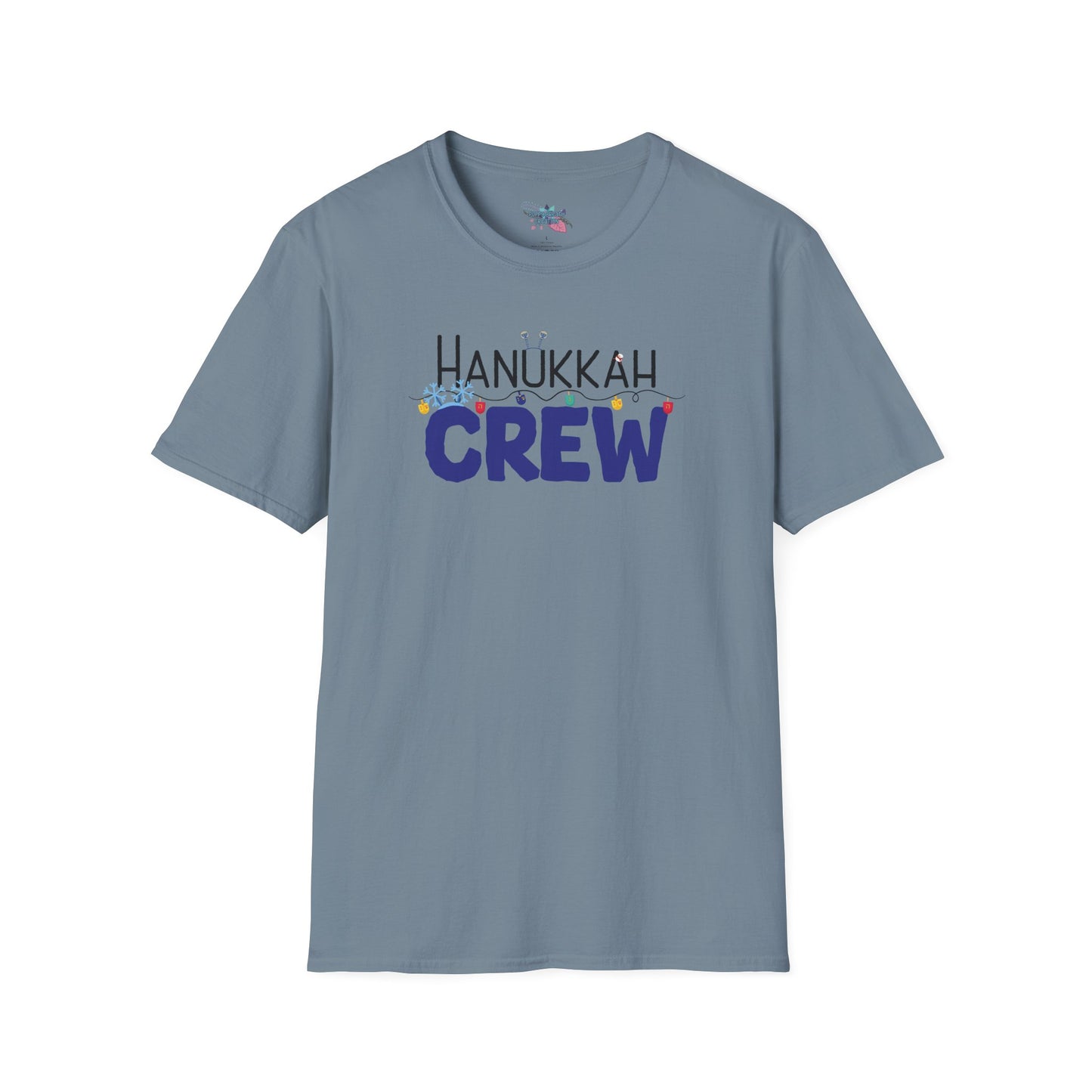 Hanukkah Crew Shirt, Hannukah,Chanukkah, Happy Hanukkah, Gift for Jews, Hanukkah Present, Dreidel, Hanukkah Family Shirts, Hanukkah Matching