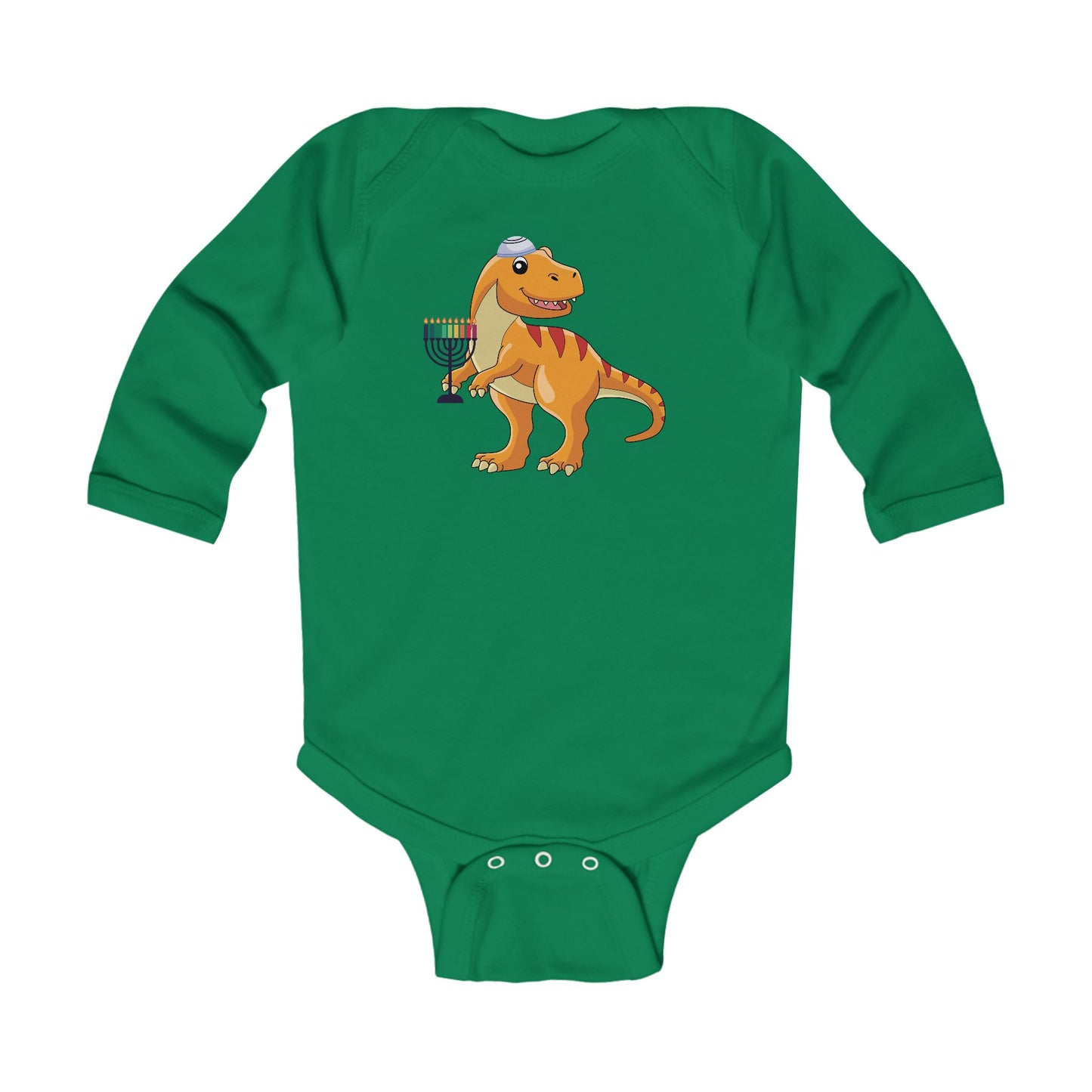 Hanukkah Dinosaur Onesie, Hanukkah Onesie, Hannukah Onesie, Happy Hanukkah, Gift for Jewish Baby, Gift for Hanukkah, Menorah