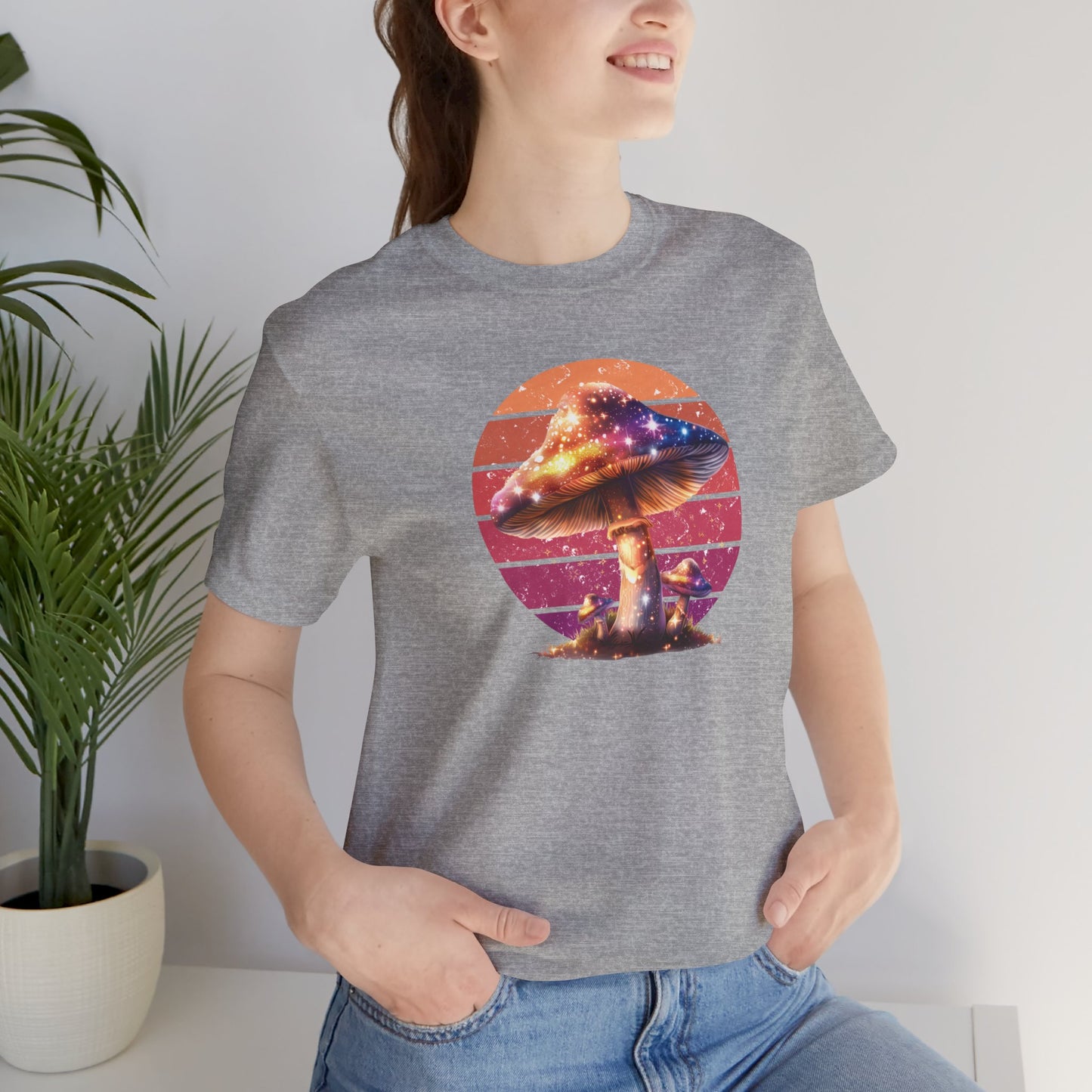 Mushroom Shirt, Aesthetic Mushroom Shirt, Enchanted Mushroom Shirt, Mushroom Tee, Mushroom Clothing, Bella T-Shirt, Psychedelic Mushroom