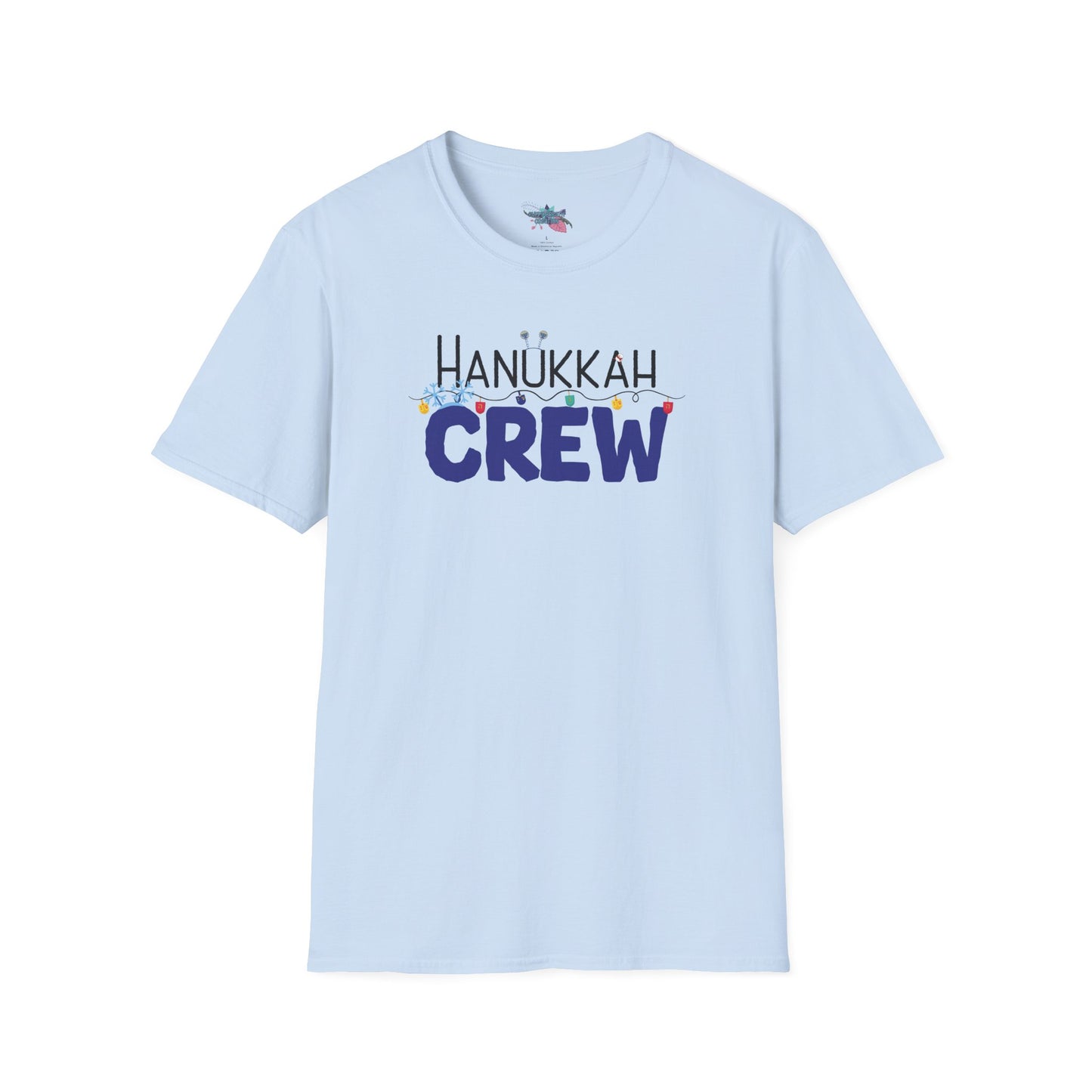 Hanukkah Crew Shirt, Hannukah,Chanukkah, Happy Hanukkah, Gift for Jews, Hanukkah Present, Dreidel, Hanukkah Family Shirts, Hanukkah Matching