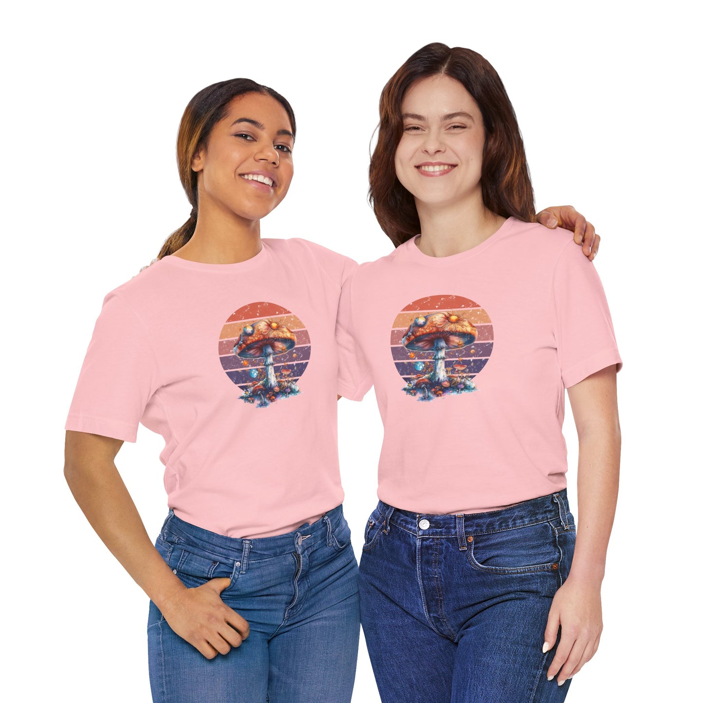 Mushroom Shirt, Aesthetic Mushroom Shirt, Enchanted Mushroom Shirt, Mushroom Tee, Mushroom Clothing, Bella T-Shirt, Psychedelic Mushroom