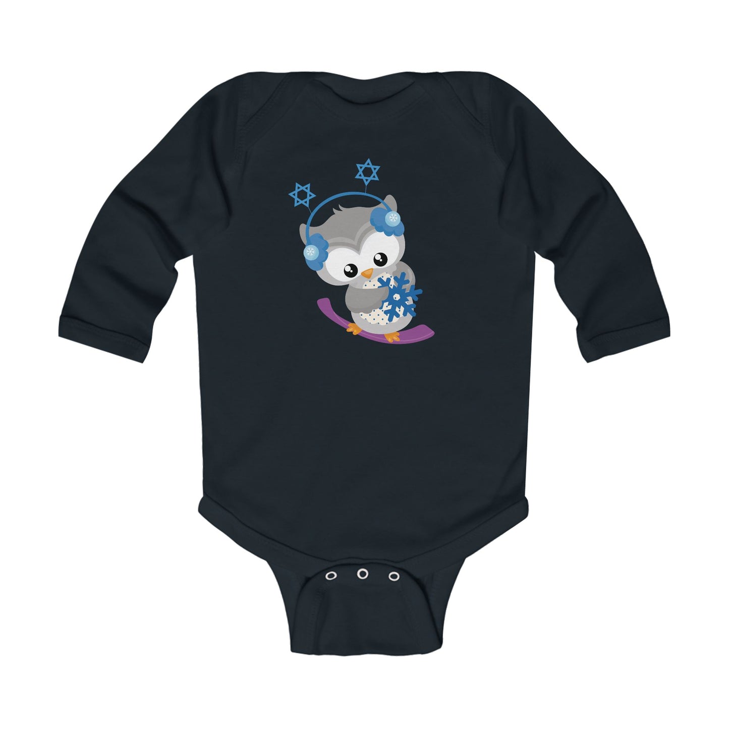 Hanukkah Owl Onesie, Hanukkah Onesie, Hannukah, Chanukkah Onesie, Happy Hanukkah, Gift for Jewish Baby, Dreidel, Gift for Hanukkah, Menorah