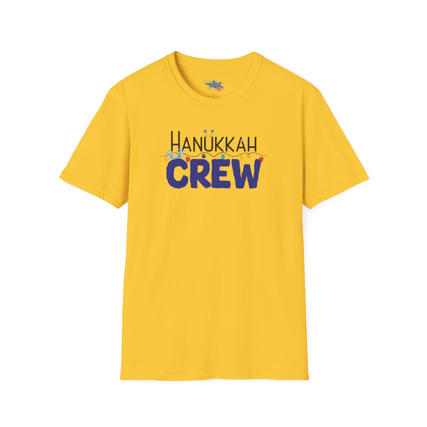 Hanukkah Crew Shirt, Hannukah,Chanukkah, Happy Hanukkah, Gift for Jews, Hanukkah Present, Dreidel, Hanukkah Family Shirts, Hanukkah Matching