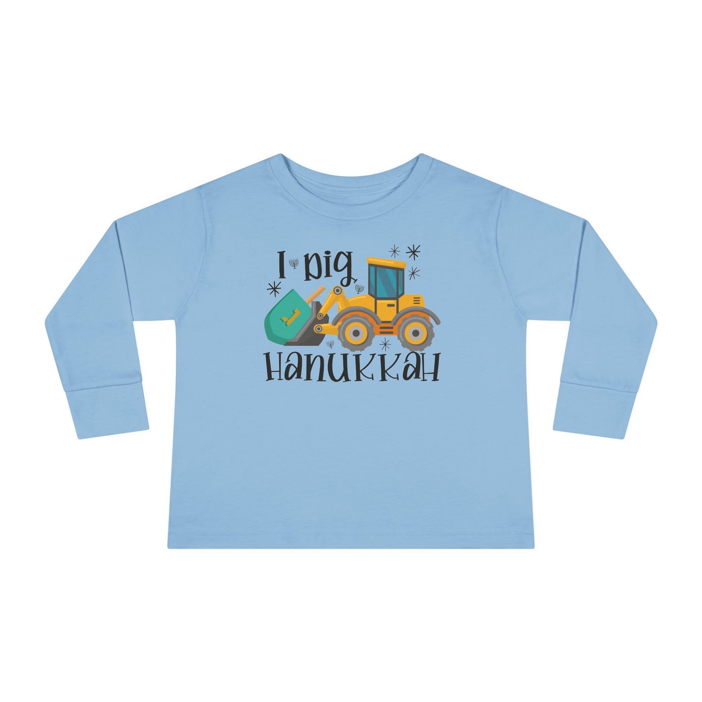 I Dig Hanukkah, Hanukkah Digger, Hanukkah Excavator, Hanukkah Shirt for Toddler, Hanukkah Shirt for Kid, Kids Hanukkah Tee, Happy Hanukkah