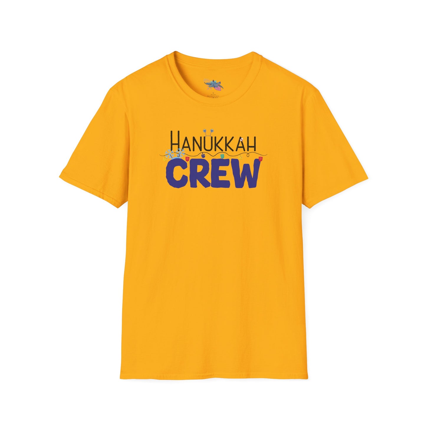 Hanukkah Crew Shirt, Hannukah,Chanukkah, Happy Hanukkah, Gift for Jews, Hanukkah Present, Dreidel, Hanukkah Family Shirts, Hanukkah Matching