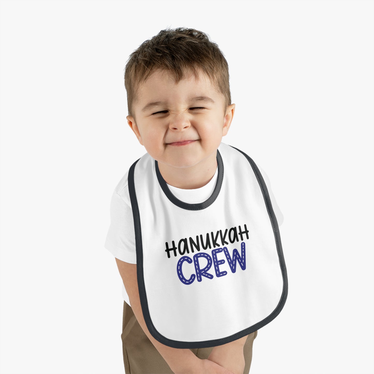 Hanukkah Crew Bib,Hannukah,Chanukkah, Happy Hanukkah, Gift for Jewish Baby,Hanukkah Present,Dreidel,Hanukkah Family Shirts,Hanukkah Matching