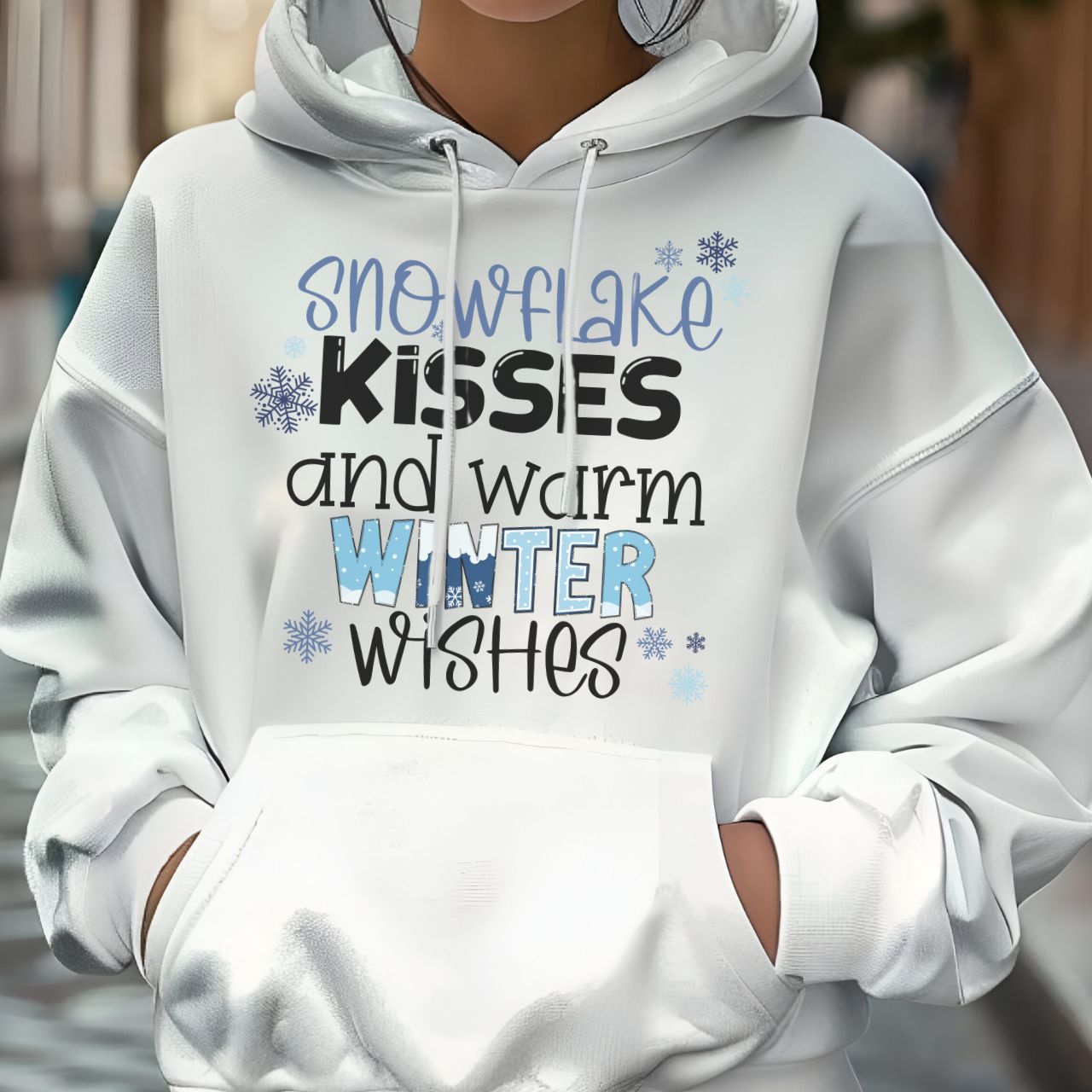 Snowflake Shirt, Winter Shirt, Winter Sweatshirt, Snowflakes, Snowman Shirt, Cozy Sweatshirt, Thick Sweatshirt, Warm Sweatshirt