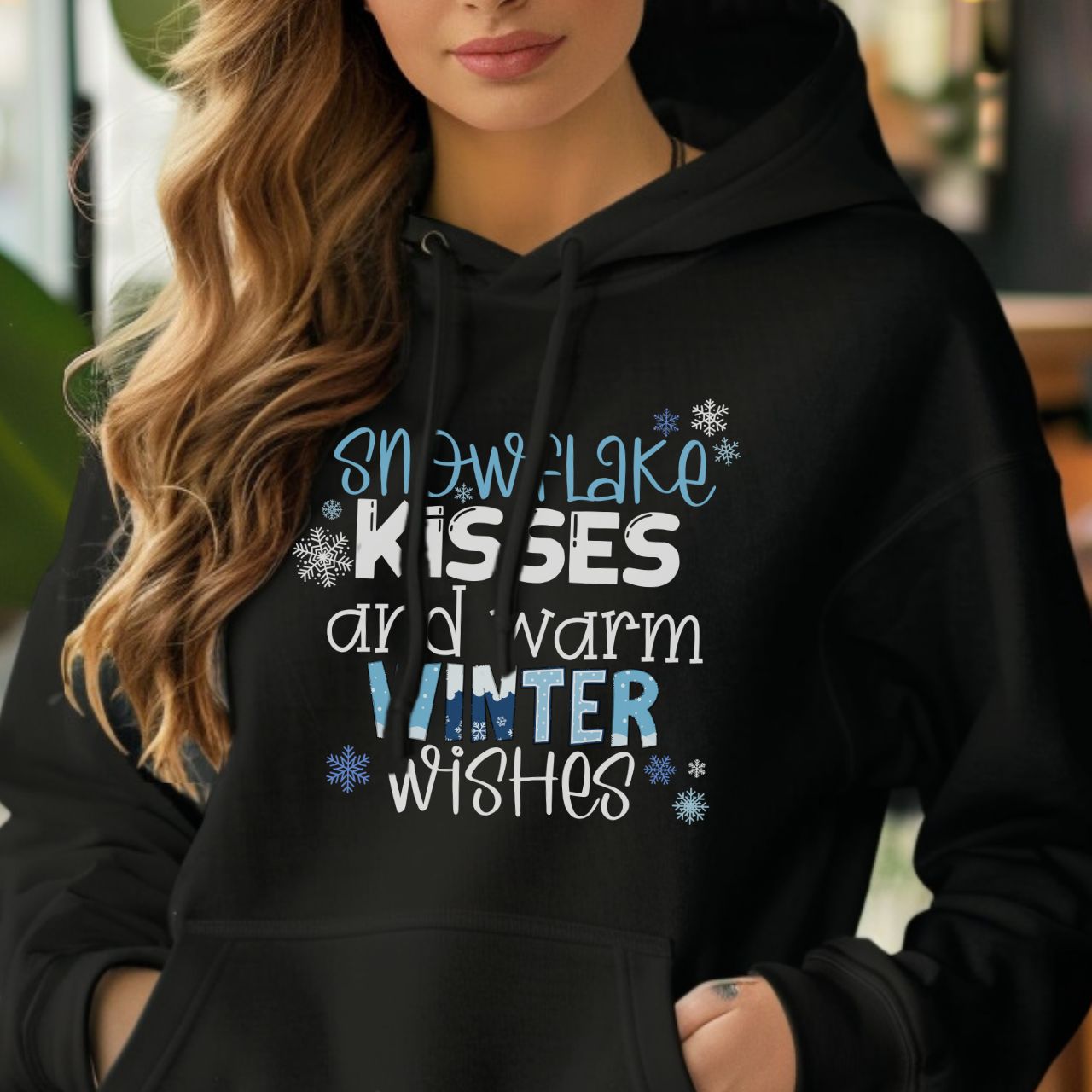 Snowflake Shirt, Winter Shirt, Winter Sweatshirt, Snowflakes, Snowman Shirt, Cozy Sweatshirt, Thick Sweatshirt, Warm Sweatshirt