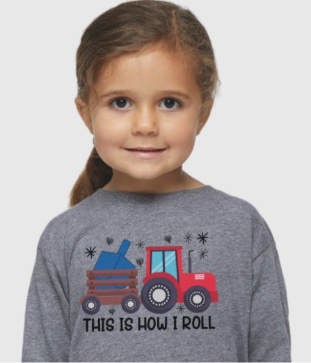 Toddler Hanukkah Shirt,Hanukkah Tractor, Hanukkah Shirt for Toddler, Hanukkah Shirt for Kid, Kids Hanukkah Tee, Happy Hanukkah