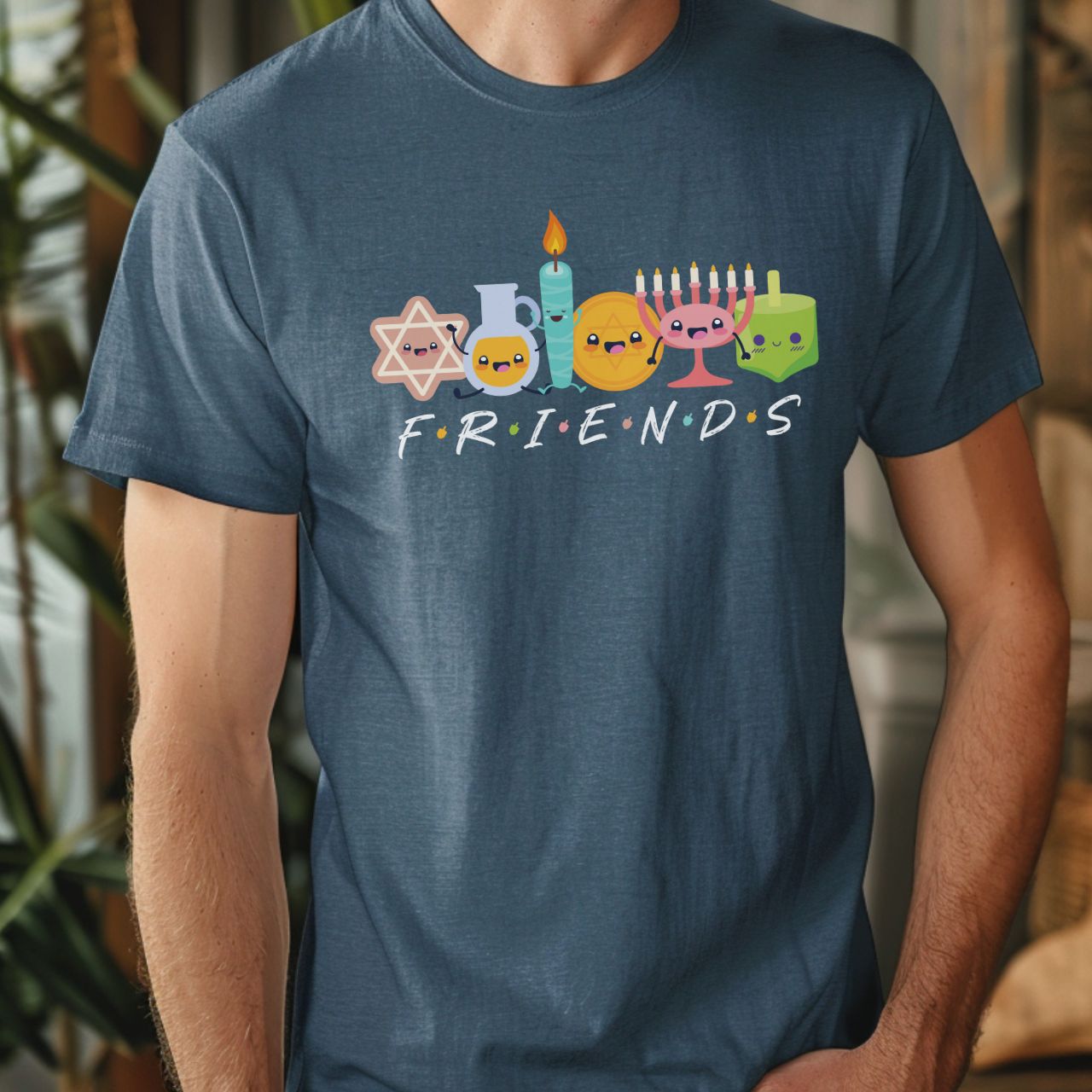 Hanukkah Friends Shirt, Funny Hanukkah Shirt, Chanukkah Shirt, Hannukah, Dreidel, Menorah, Gelt, Gift for Hanukkah, Gift for Jewish Person