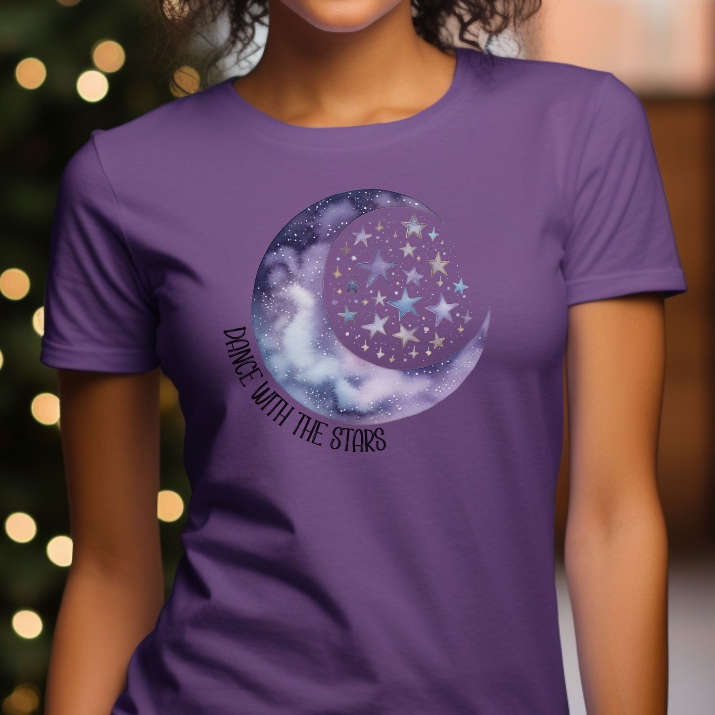 Celestial Moon Shirt, Mystical Moon Shirt, Dancing with Stars, Ethereal, Mystical Shirt, Boho Vintage Moon Shirt, Spiritual T-Shirt