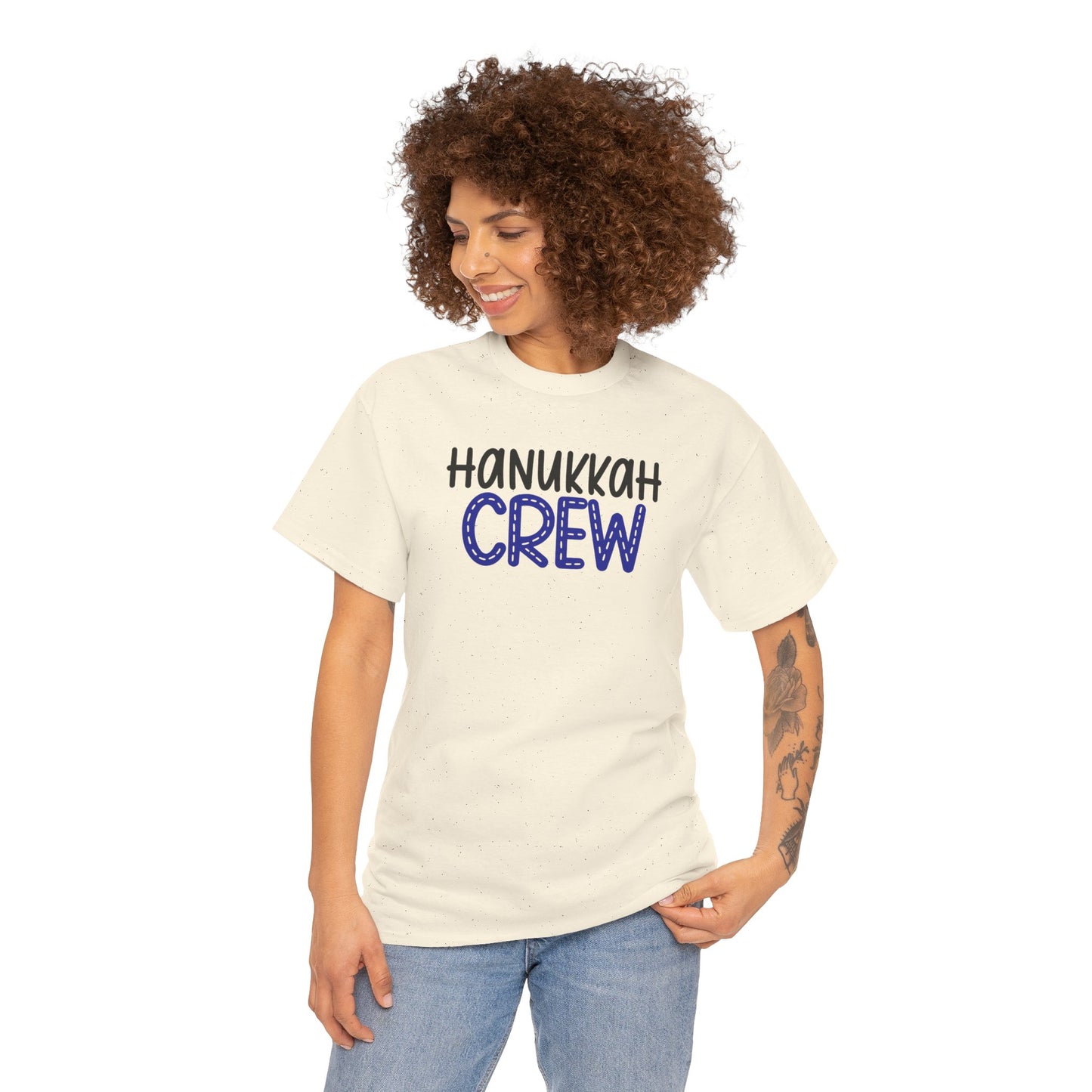 Hanukkah Crew Shirt, Hannukah,Chanukkah, Happy Hanukkah, Gift for Jews, Hanukkah Present, Dreidel, Hanukkah Family Shirts, Hanukkah Matching