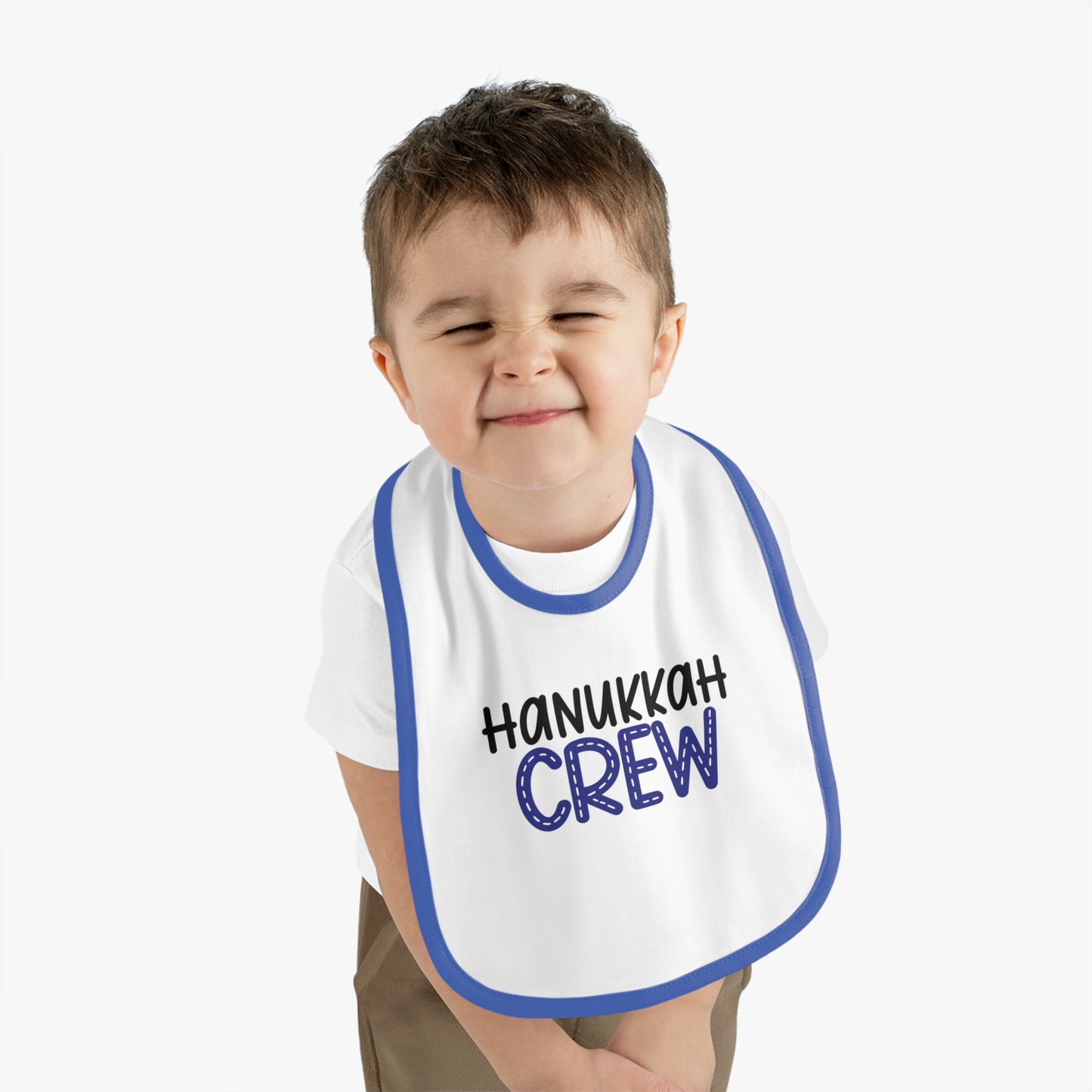 Hanukkah Crew Bib,Hannukah,Chanukkah, Happy Hanukkah, Gift for Jewish Baby,Hanukkah Present,Dreidel,Hanukkah Family Shirts,Hanukkah Matching