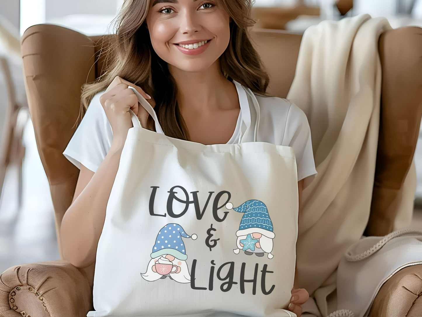 Hanukkah Love Tote Bag,  Hanukkah Bag, Chanukkah Bag, Happy Hanukkah, Festival of Lights, Gift for Jewish Person, Dreidels,Gift for Hanukkah