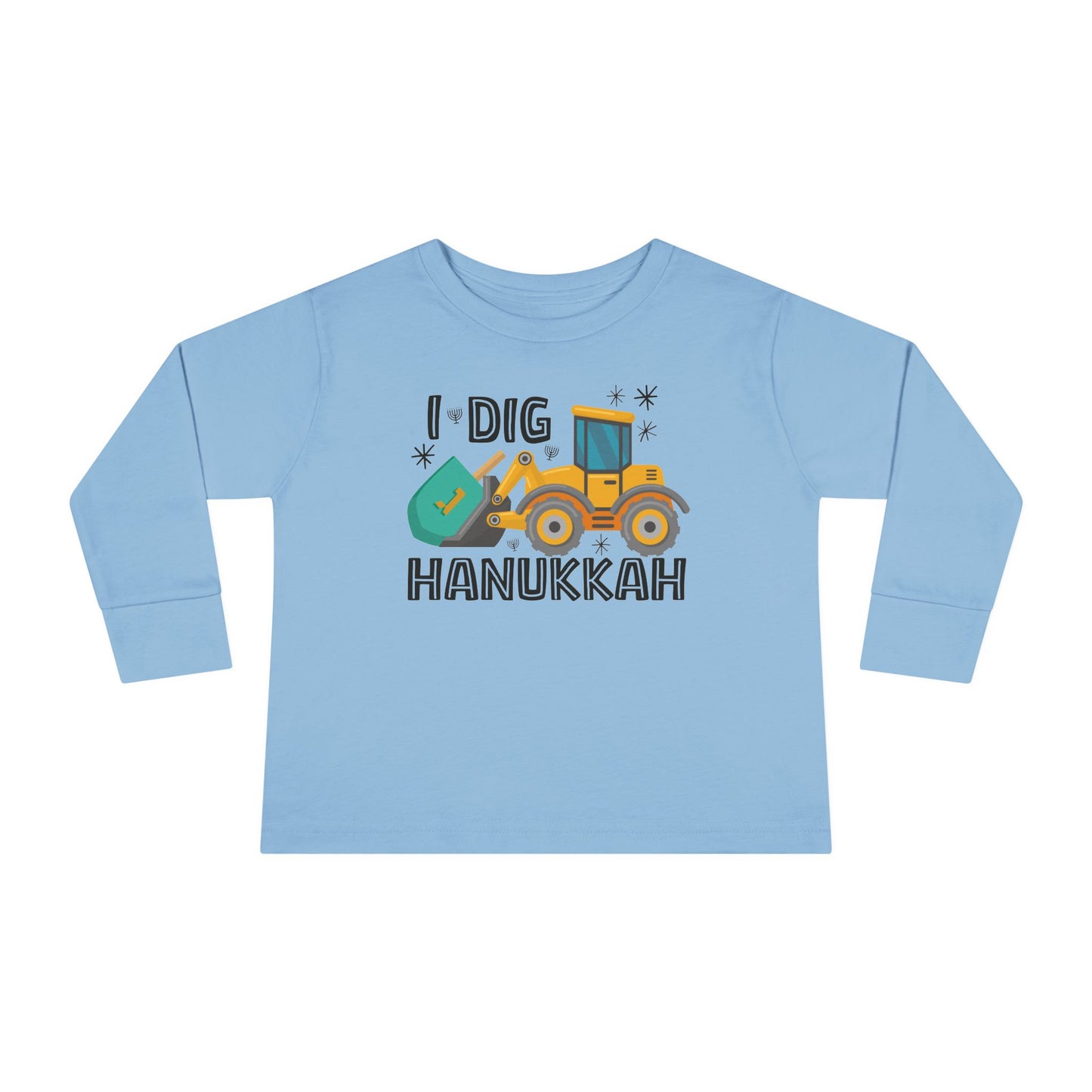 I Dig Hanukkah, Hanukkah Digger, Hanukkah Excavator, Hanukkah Shirt for Toddler, Hanukkah Shirt for Kid, Kids Hanukkah Tee, Happy Hanukkah