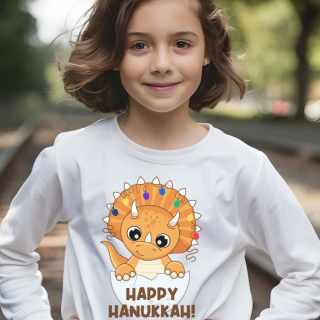 Hanukkah Shirt, Toddler Hanukkah Shirt,Hanukkah Dinosaur, Hanukkah Shirt for Toddler, Hanukkah Shirt for Kid,Kids Hanukkah Tee,Happy Hanukka