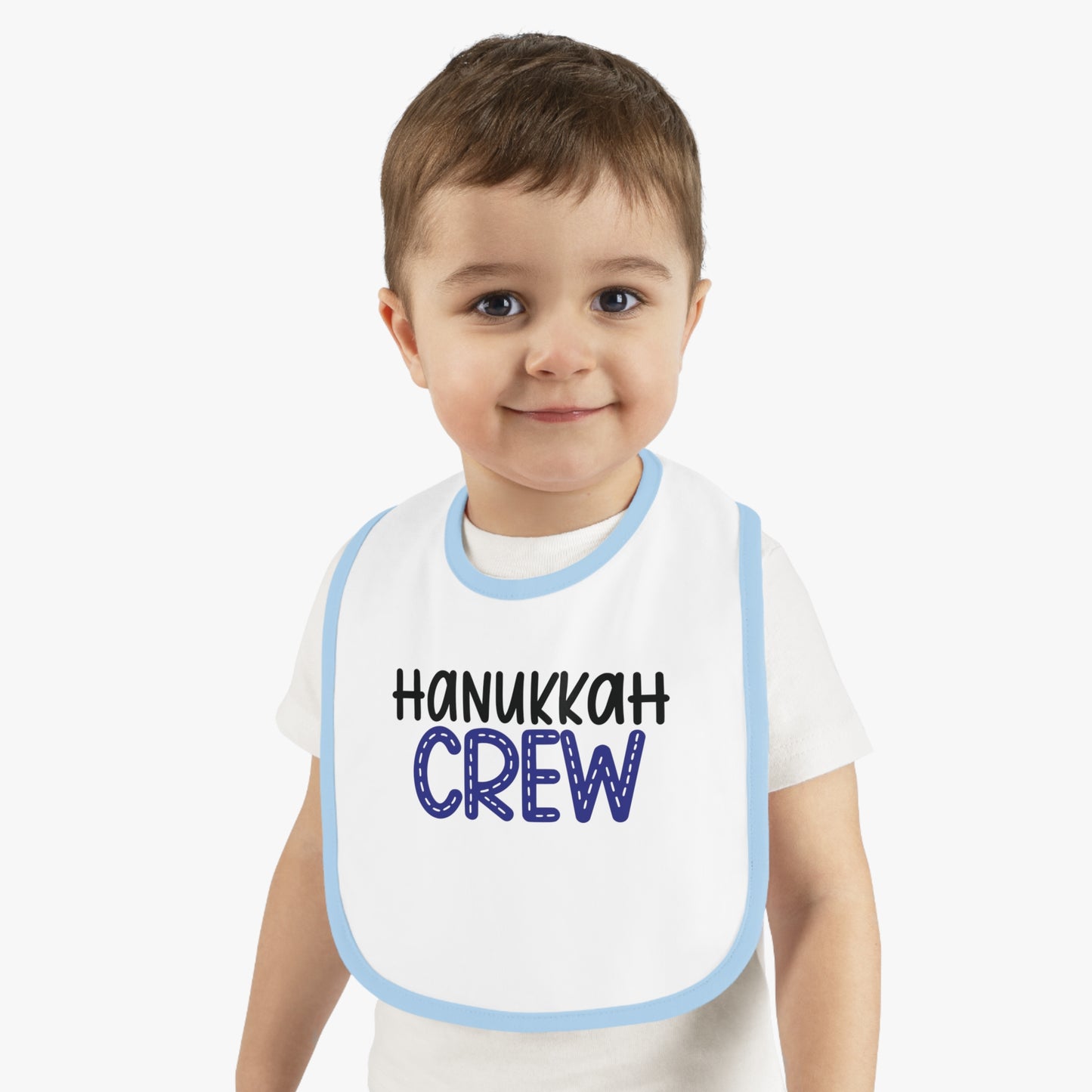 Hanukkah Crew Bib,Hannukah,Chanukkah, Happy Hanukkah, Gift for Jewish Baby,Hanukkah Present,Dreidel,Hanukkah Family Shirts,Hanukkah Matching