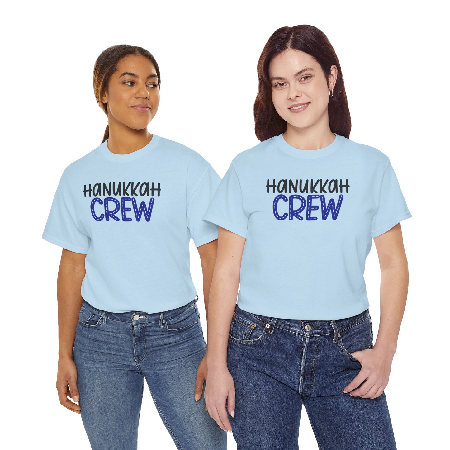 Hanukkah Crew Shirt, Hannukah,Chanukkah, Happy Hanukkah, Gift for Jews, Hanukkah Present, Dreidel, Hanukkah Family Shirts, Hanukkah Matching