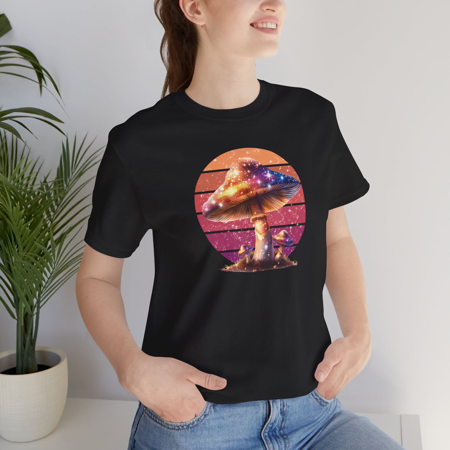 Mushroom Shirt, Aesthetic Mushroom Shirt, Enchanted Mushroom Shirt, Mushroom Tee, Mushroom Clothing, Bella T-Shirt, Psychedelic Mushroom