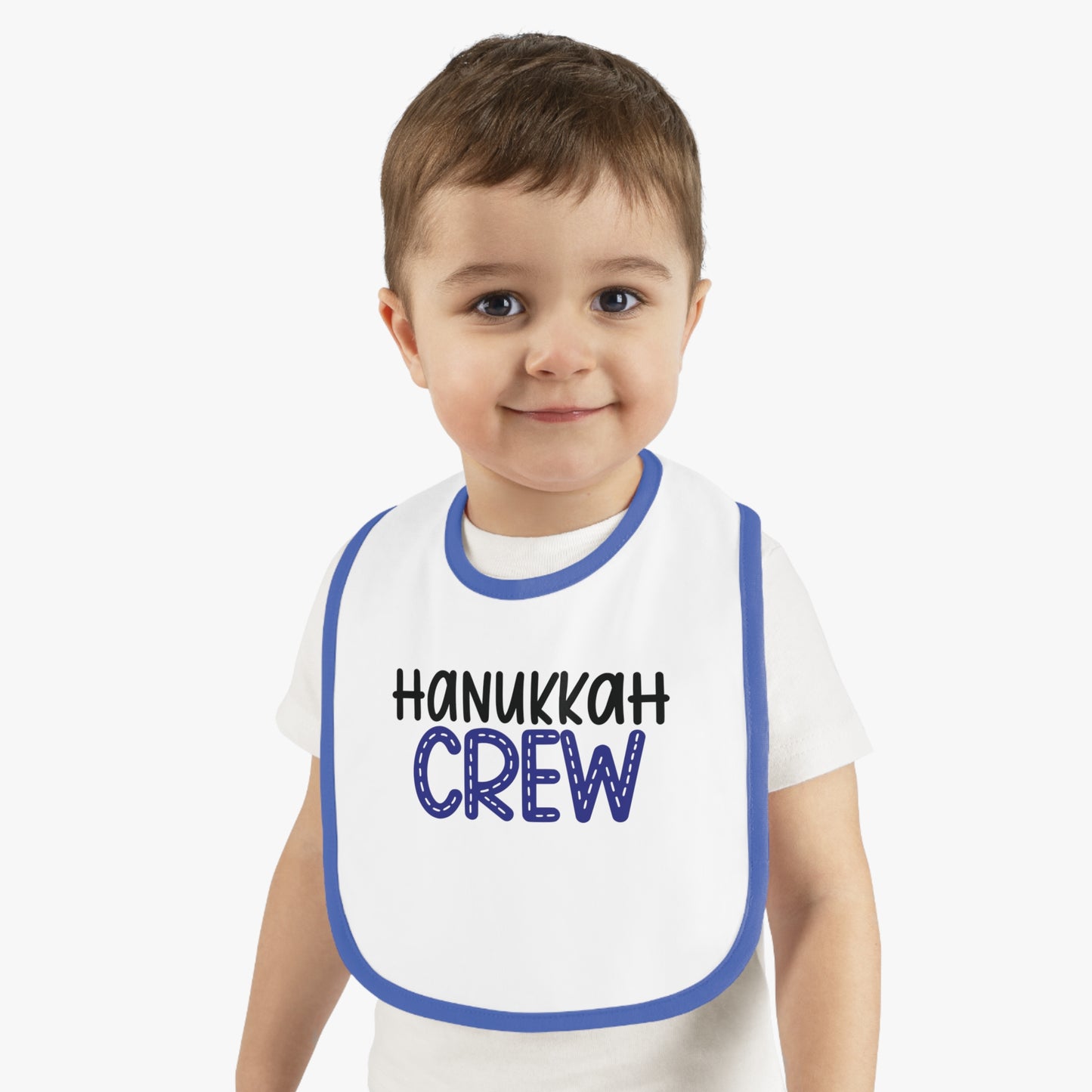 Hanukkah Crew Bib,Hannukah,Chanukkah, Happy Hanukkah, Gift for Jewish Baby,Hanukkah Present,Dreidel,Hanukkah Family Shirts,Hanukkah Matching