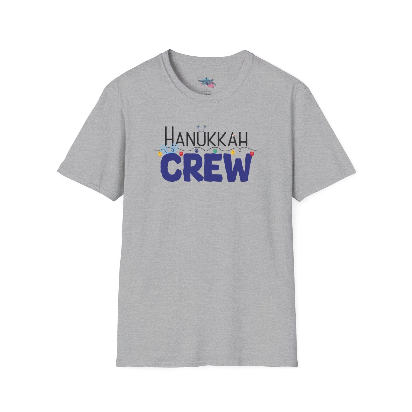 Hanukkah Crew Shirt, Hannukah,Chanukkah, Happy Hanukkah, Gift for Jews, Hanukkah Present, Dreidel, Hanukkah Family Shirts, Hanukkah Matching