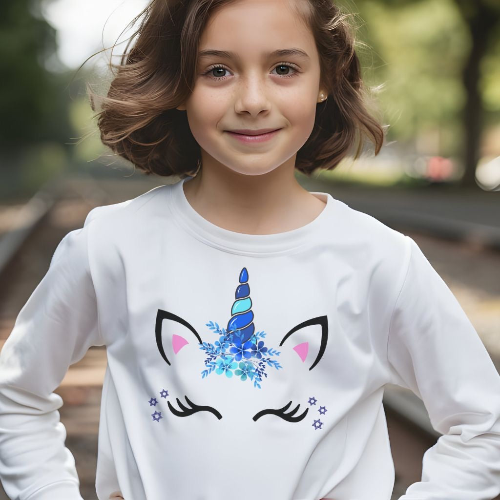 Kids Hanukkah Shirt, Unicorn Shirt, Girls Chanukah Shirt, Happy Hanukkah, Hanukkah Decor