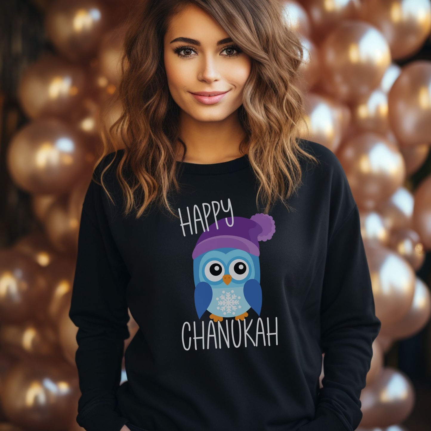 Chanukah Owl Unisex Tee, Hanukkah Long Sleeve Shirt, Men Women Shirt, Jewish Holiday Gift, Festival of Lights Top