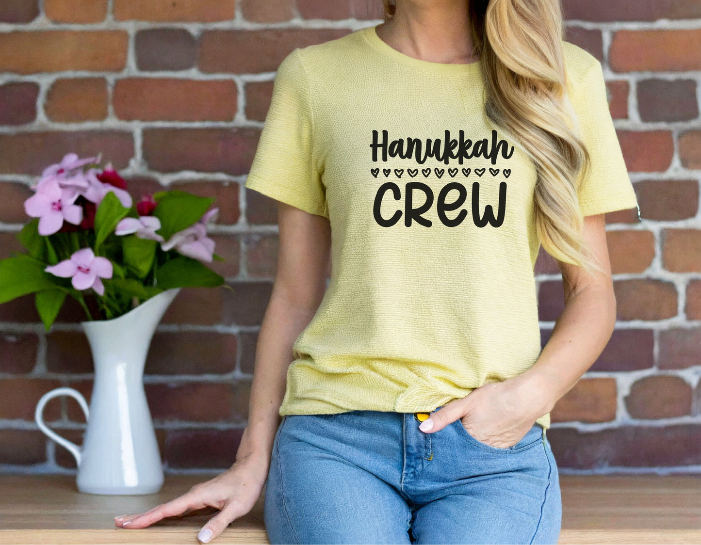 Hanukkah Crew Shirt, Hannukah,Chanukkah, Happy Hanukkah, Gift for Jews, Hanukkah Present, Dreidel, Hanukkah Family Shirts, Hanukkah Matching