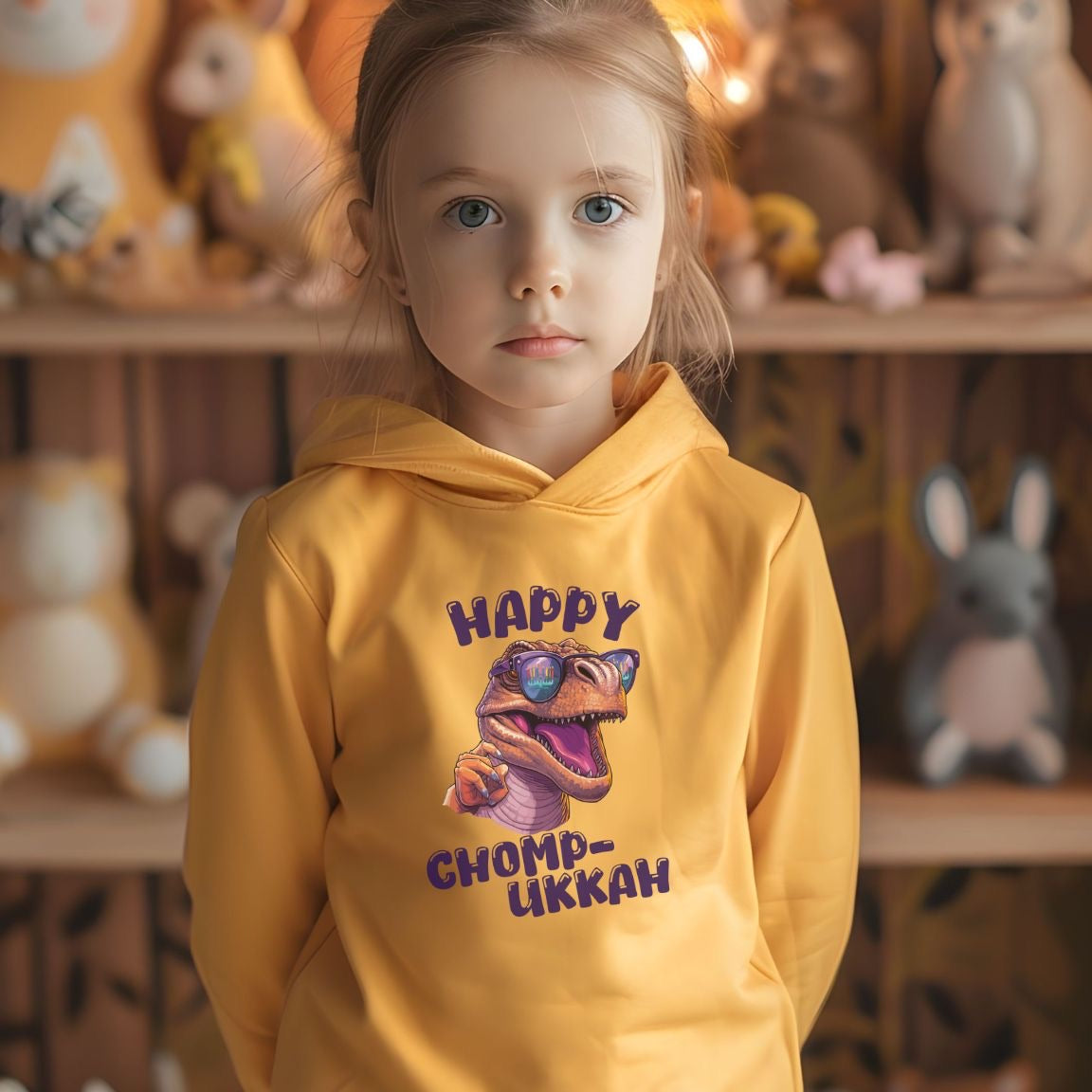 Hanukkah Dinosaur Kid Sweatshirt,Hanukkah Dino Hoodie,Chanukkah Shirt,Gift for Jewish Kid,Dinosaur Hoodie,Happy Hanukkah,Dinosaur Sweatshirt