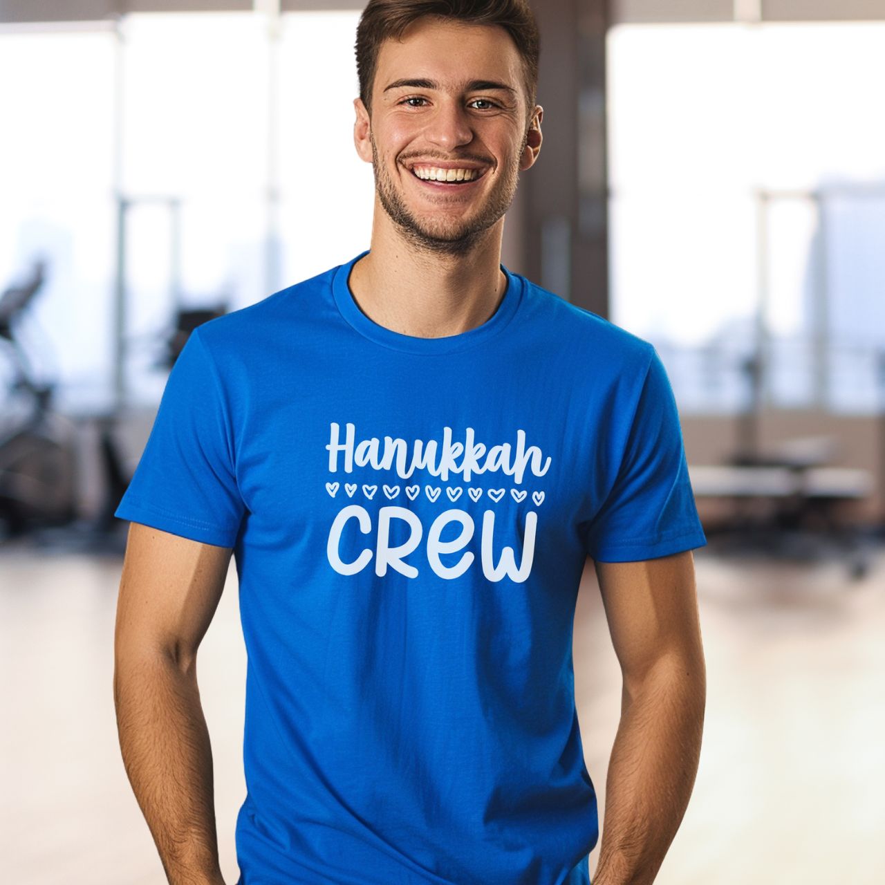 Hanukkah Crew Shirt, Hannukah,Chanukkah, Happy Hanukkah, Gift for Jews, Hanukkah Present, Dreidel, Hanukkah Family Shirts, Hanukkah Matching